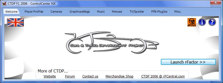 ControlCenter Profile Tab